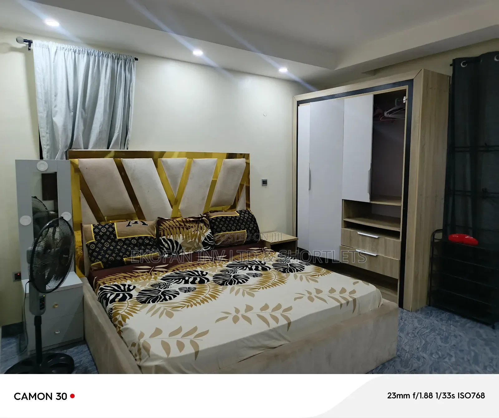 Furnished 3bdrm Apartment in Banana Island, Chevron for rent